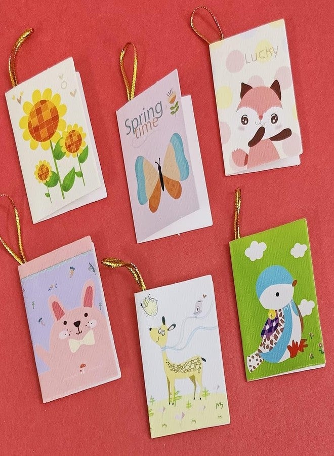 Tera13 TERA 13 Party Invitation Card, Birthday Cards, Greeting Note Cards, Thank You Notecards, Greeting Cards, Notecards For All Occasions, Animal Printed Gift Tag Bookmarks Tags (Animal Print 24 pcs) - Image 3